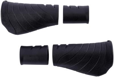 Ergotec set handvatten reno 92+43mm/92+43mm zwart