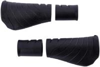 Ergotec set handvatten reno 92+43mm/92+43mm zwart - thumbnail