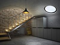 Kledingkast Terry jline268 Zwart Zwart/Gris Hars Plastic 68 x 37,5 x 163,5 cm - thumbnail