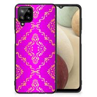 Back Cover Samsung Galaxy A12 Barok Roze - thumbnail