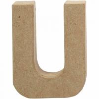 Creativ Company Letter papier-maché - u, 10cm - thumbnail