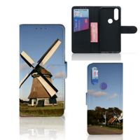 Motorola One Macro Flip Cover Molen - thumbnail