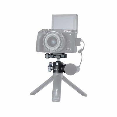 Ulanzi U-80L Arca Swiss statiefkop met balhoofd en cold shoe