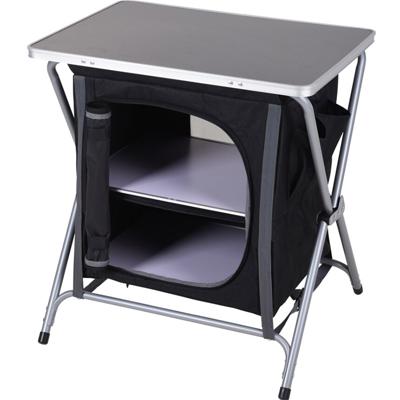 Redcliffs campingkast - 2 lagen - Zwart