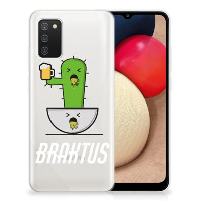 Samsung Galaxy A02s Telefoonhoesje met Naam Braktus Samsung Galaxy A02s Telefoonhoesje met Naam Braktus