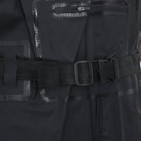 Waadpak met laarzen en riem maat 41 zwart - thumbnail