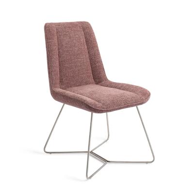 Jesper Home Umedo eetkamerstoel Scarlet Grain beehive steel Jesper Home Umedo eetkamerstoel Scarlet Grain beehive steel