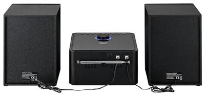 Reflexion HIF79DAB Stereoset DAB+, FM, MP3, CD, AUX, USB, Bluetooth Incl. afstandsbediening, Incl. luidspreker Zwart