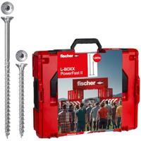 Fischer 558739 L-BOXX 102 Power-Fast II Spaanplaatschroef T-profiel Staal Galvanisch verzinkt 1801 onderdelen - thumbnail
