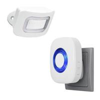 PENTATECH Bewegingsmelder FD25 Wit Set 82 dB 34112 - thumbnail