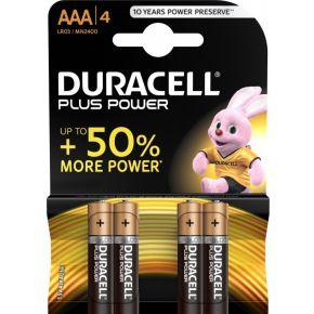 Duracell Batterij plus power aaa (p4)