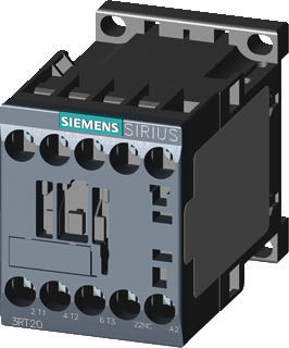 Siemens 3RT2015-1AP02 Contactor 3x NO 3 kW 230 V/AC 7 A Met hulpcontact 1 stuk(s)