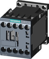 Siemens 3RT2015-1AP02 Contactor 3x NO 3 kW 230 V/AC 7 A Met hulpcontact 1 stuk(s) - thumbnail