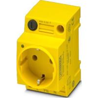 Phoenix Contact EO-CF/UT/LED/F/YE Contactdoos Geel (l x b x h) 60 x 45 x 75 mm 5 stuk(s) - thumbnail