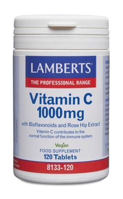 Vitamine C 1000mg & bioflavonoiden 120 Tabletten