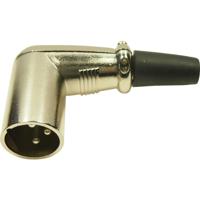 Cliff FC60963N XLR-connector Aantal polen: 3 Goud, Zwart 1 stuk(s) - thumbnail