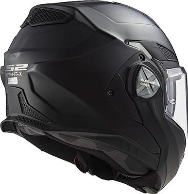LS2 opklaphelm "ff901 advant x solid" helmet advant x solid black gr. xl