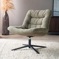Eleonora Fauteuil 'Danica' kleur Groen Baquer - thumbnail