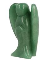 Groene Aventurijn Engel Standbeeld - thumbnail