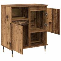 Dressoirs 2 pcs Oud hout 120 x 35 x 70 cm Bewerkt hout - thumbnail