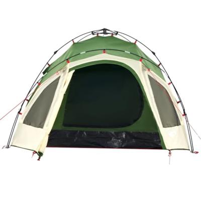 Koepeltent 3-persoons snelontgrendeling groen