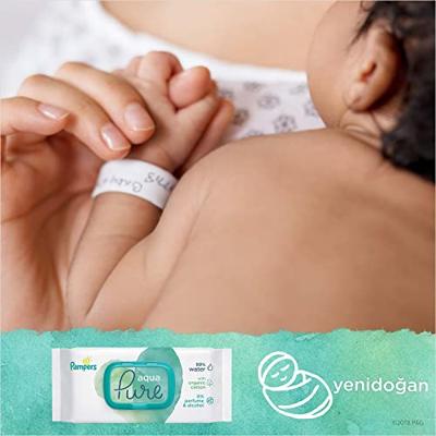 Pampers Pampers Vochtige Doeken Harmonie Aqua (3x48) 144 - thumbnail