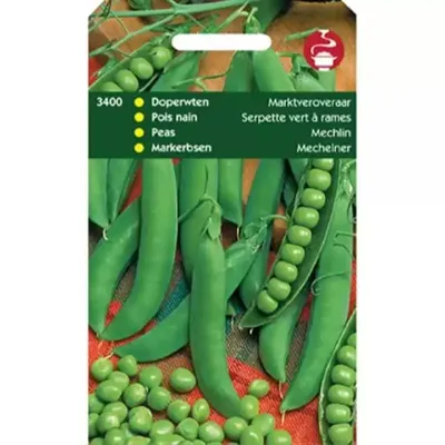 Zaden Doperwten Marktveroveraar 100g Tuinplus - Tuinplus