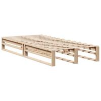 Bedframe zonder matras massief grenenhout 100x200 cm - thumbnail