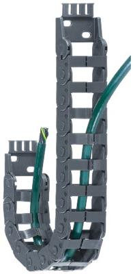 igus Easy Chain® E-Kette® E14.2 E14.4.075.0 Kabelrups Drukknoopprincipe, UL94-V2 classificatie