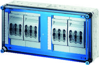 Hensel 2000777 NH-zekeringhouder Afmeting zekering: 0 3-polig 125 A 800 V - thumbnail