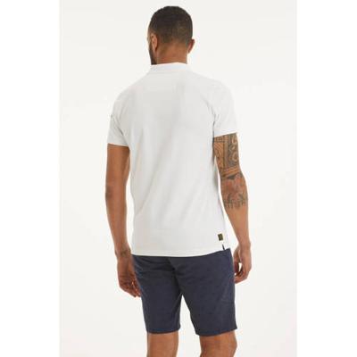 Short sleeve polo stretch jersey bright white Short sleeve polo stretch jersey bright white