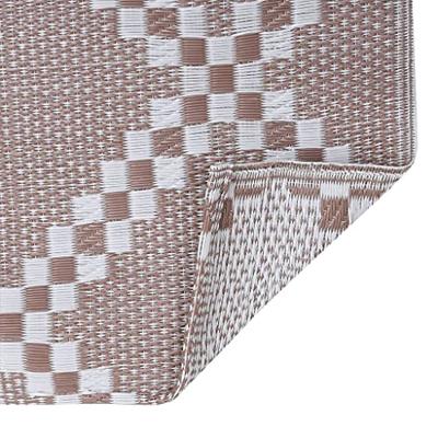 VidaXL Buitenkleed arakil 190x290 cm pp bruin