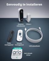 Draadloze videodeurbel - ARLO - AVDK4001-100PES - 4-in-1 - Kleurenvideo - USB-poort - thumbnail