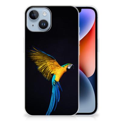 Apple iPhone 14 | TPU Hoesje | Papegaai