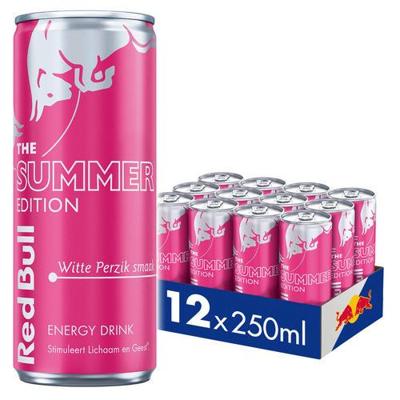 Red Bull Summer Edition White Peach (12 x 250 ml)