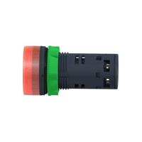 Schneider Electric XB5KS2B4 XB5KS2B4 Verlicht, Met fitting (l x b x h) 55 x 29 x 29 mm Rood 1 stuk(s) - thumbnail