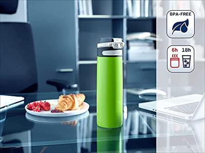 Leifheit 3277 Flip Isoleerbeker 600 ml Groen Leifheit 3277 Flip Isoleerbeker 600 ml Groen