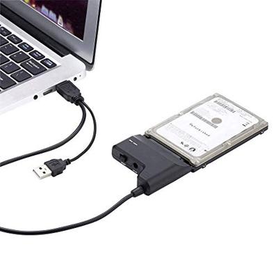 Renkforce HDD/ SSD Adapter [1x USB-A 2.0 stekker - 1x SATA-combi-stekker 15+7-polig] 0.30 m Vergulde steekcontacten