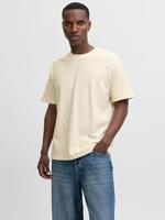 Jack & Jones Jjeaustin Tee Ss Noos Print T-shirts 4785237 Antique White Melange - thumbnail