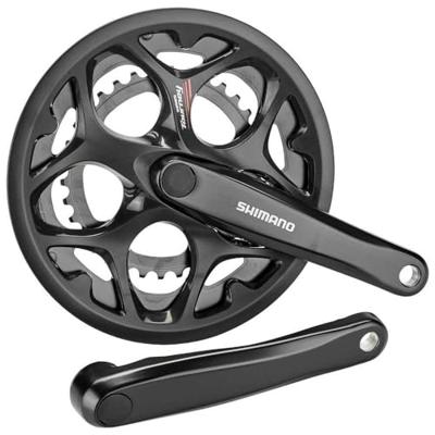 SHIMANO crankstel "a070" cranksetshim. a070 34/50t. 170mm 4edg. 7-8sp