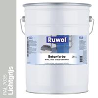 Ruwol Betonverf Lichtgrijs (RAL 7035) 20 liter - thumbnail