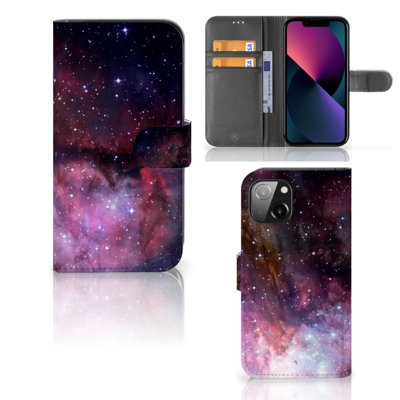 Book Case voor Apple iPhone 13 Galaxy