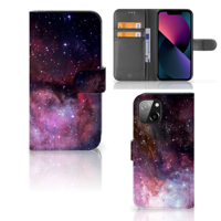Book Case voor Apple iPhone 13 Galaxy - thumbnail