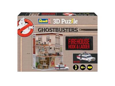 Revell 3D Puzzle Ghostbusters Firehouse Hook & Ladder