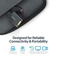 Mini DisplayPort naar DVI-Adapter Startech MDP2DVI Zwart 0,13 m - thumbnail