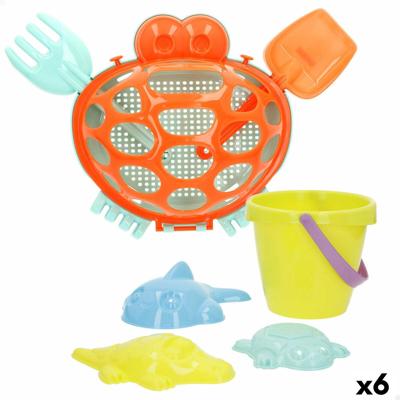 Strandspeelgoedset Colorbaby 48 X 16 X 32 CM (6 Stuks)