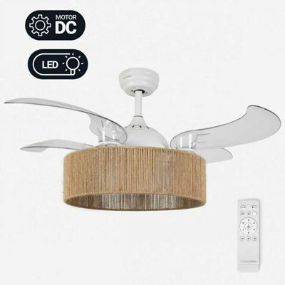 Plafondventilator Universal Blue JALOQUE WFC Ø 104 cm 65 W
