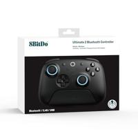 8BitDo Ultimate 2 Bluetooth Controller - Black - thumbnail