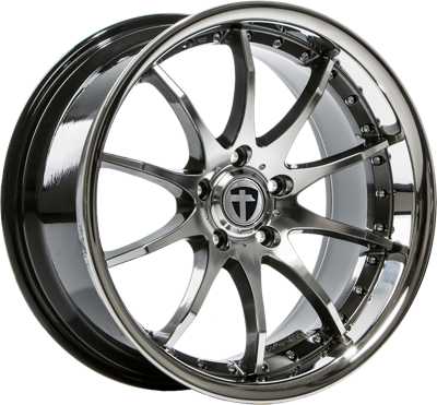 Tomason TN8 Hyperblack diamond polished with Steel lip Tomason TN8 Hyperblack diamond polished with Steel lip