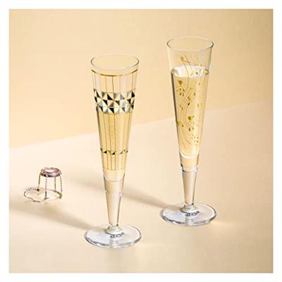 Ritzenhoff Champus Champagneglas Goldnacht 8208 0,2l